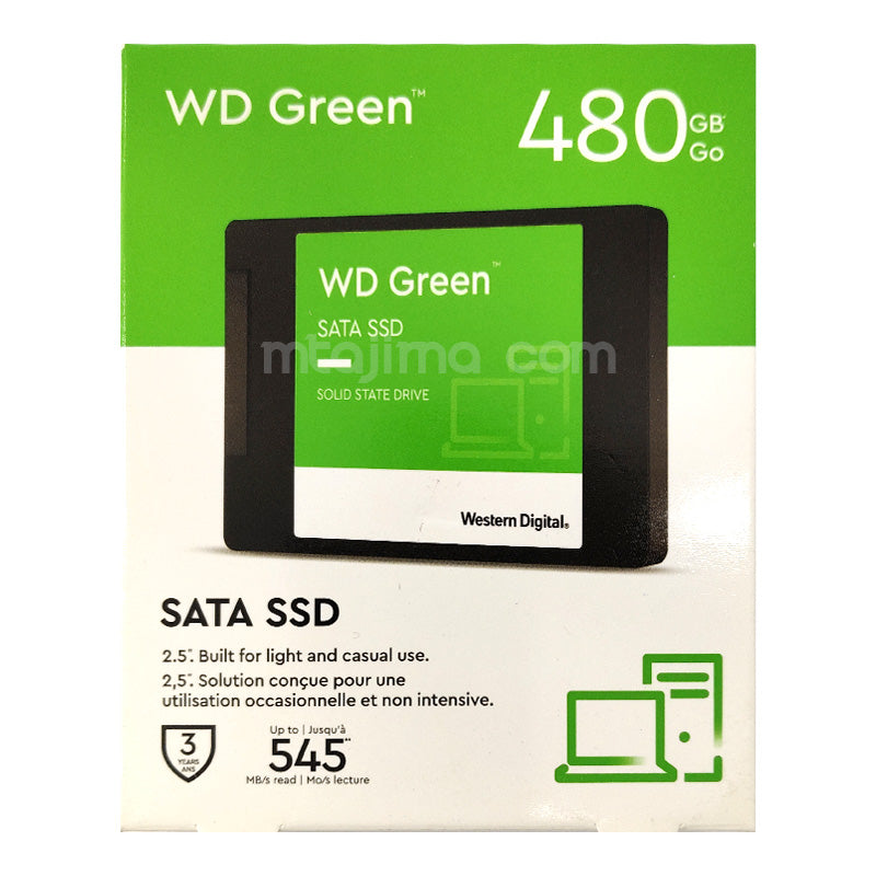 wd green 480gb SSD