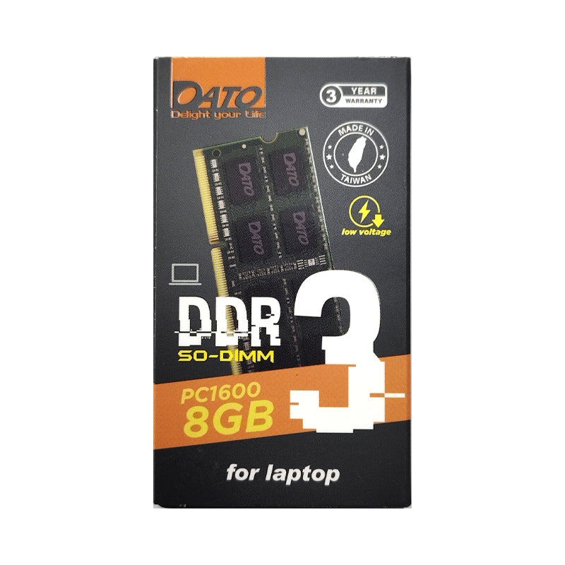 DR3 8GB RAM module for laptop
