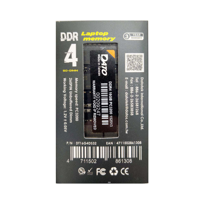 DDR4 16GB RAM module for gaming PC upgrade