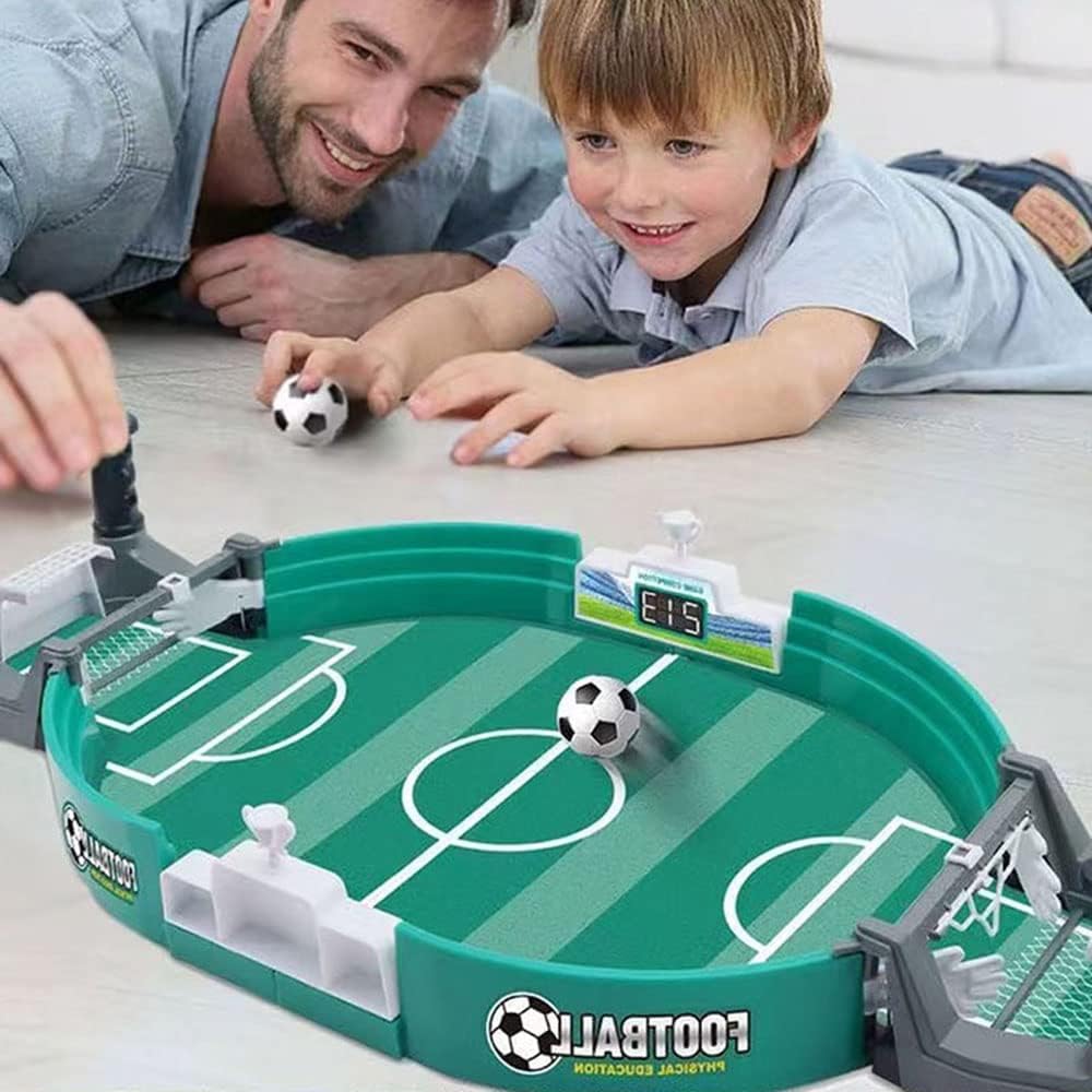 Mini Football Table Game – Compact Foosball Table for Kids & Adults (Portable, Fun Indoor Game)
