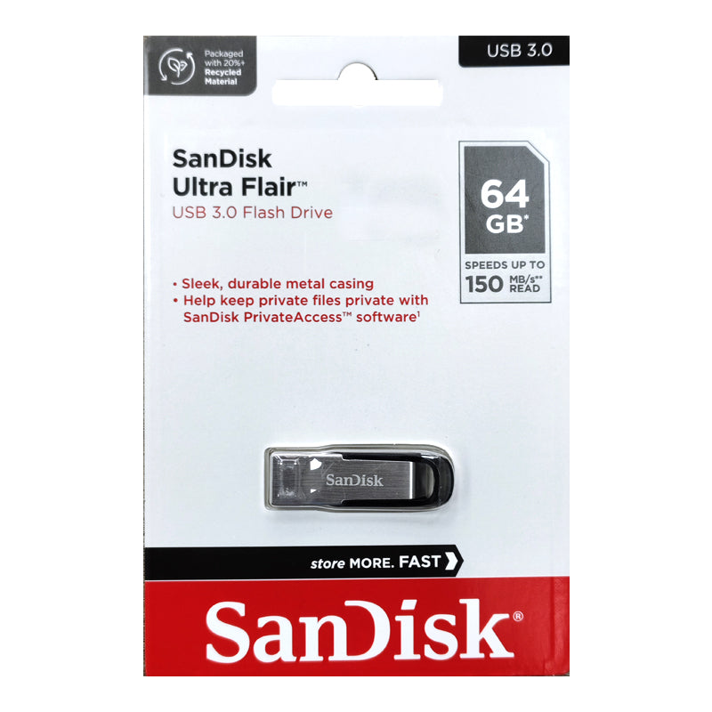 SanDisk USB 3.0 16GB/32GB/64GB/128GB Flash Drive– High-Speed Data Storage