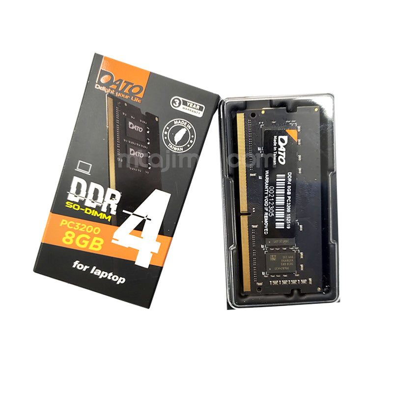 DATO DDR4 8GB RAM 3200MHz – High-Performance & Speed Laptop Memory Upgrade