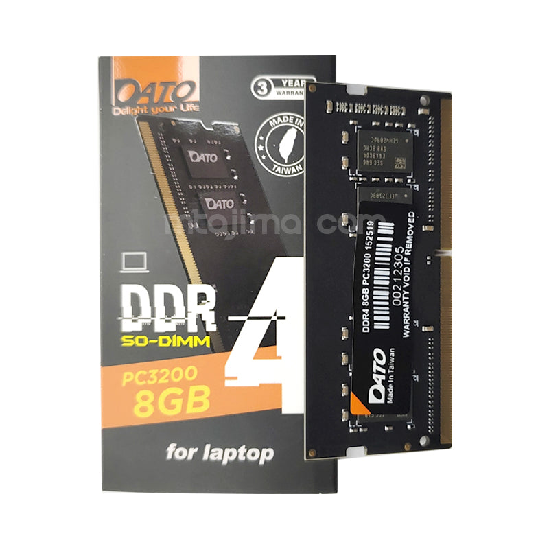 DATO DDR4 8GB RAM 3200MHz – High-Performance & Speed Laptop Memory Upgrade