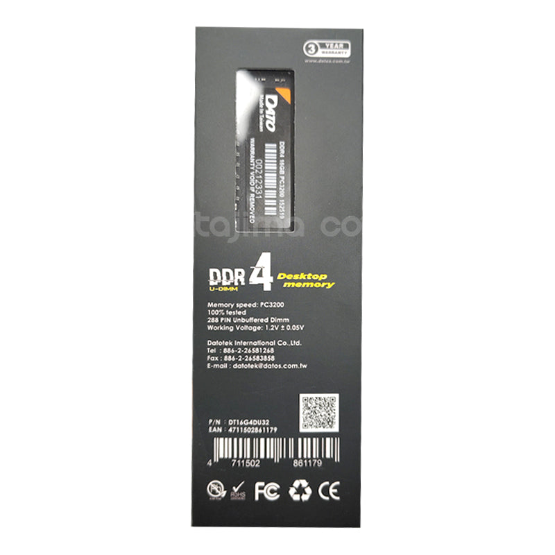 16GB DDR4 Desktop RAM