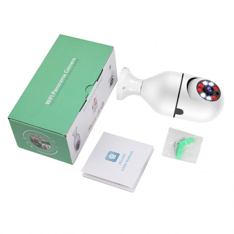 WiFi Panorama Camera – 360° Home Security, Night Vision, Mobile App Control
