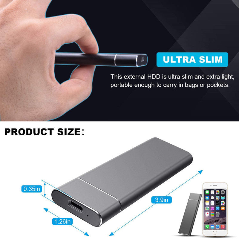 High-speed Mobile SSD Solid State Drive