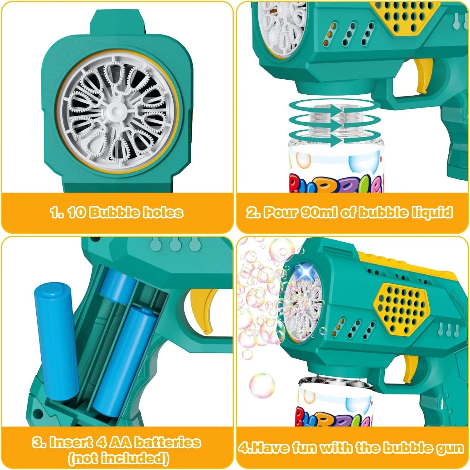 Bubble Maker Gun 2