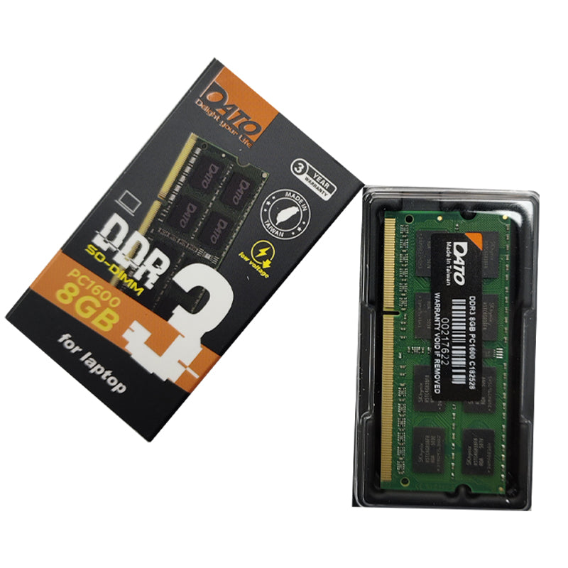DR3 8GB RAM module for laptop